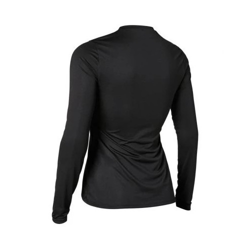 FOX WOMENS TECBASE LS BASELAYER [BLK] 2