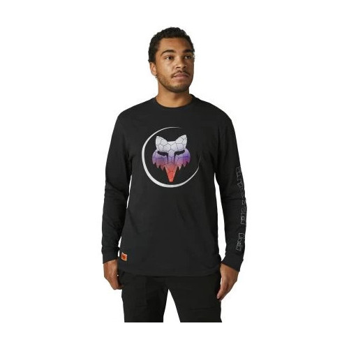 FOX SKARZ LS PREMIUM TEE [BLK]