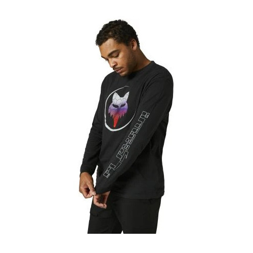 FOX SKARZ LS PREMIUM TEE [BLK]