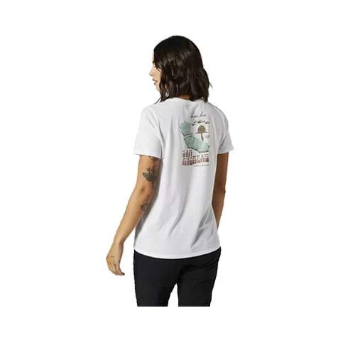 FOX W REPLICAL SS TEE [WHT]