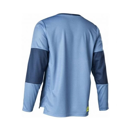 FOX YTH DEFEND LS JERSEY [DST BLU]