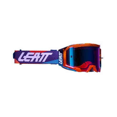 LEATT GOGGLE VELOCITY 5.5 IRIZ Neon Orange Blue UC 26%