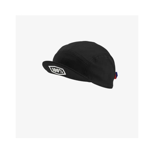 100% EXCEEDA Road Cap - Solid Black EXCEEDA Road Cap Solid Black Lycra Kits