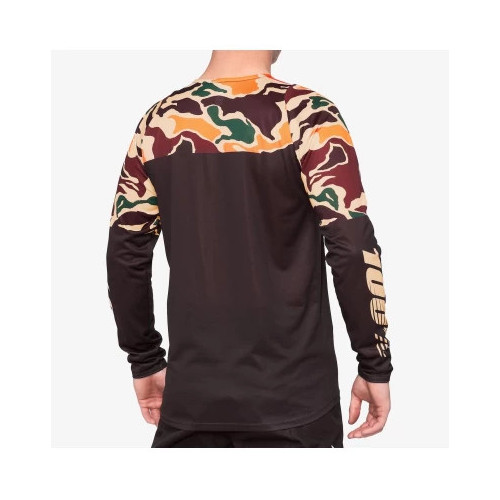 100% R-CORE Jersey Warm Black/Camo