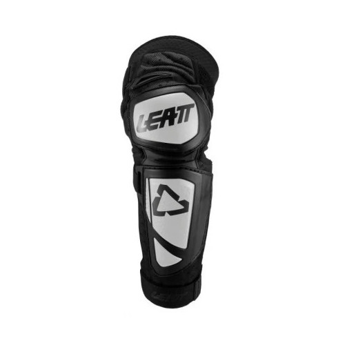 LEATT KNEE & SHIN GUARD EXT WHITE/BLACK