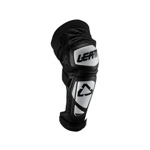 LEATT KNEE & SHIN GUARD EXT WHITE/BLACK