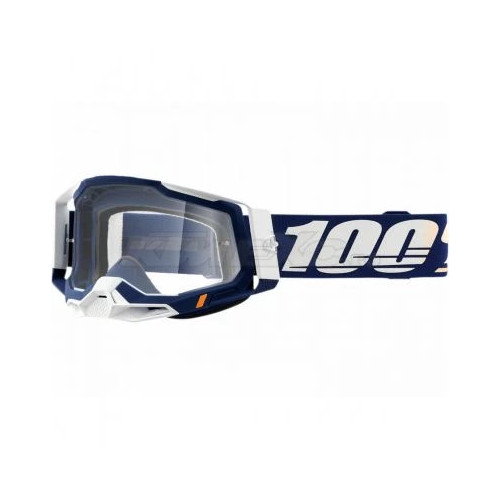 100% OCHELARI 100% RACECRAFT 2 GOGGLE Concordia - Clear Lens