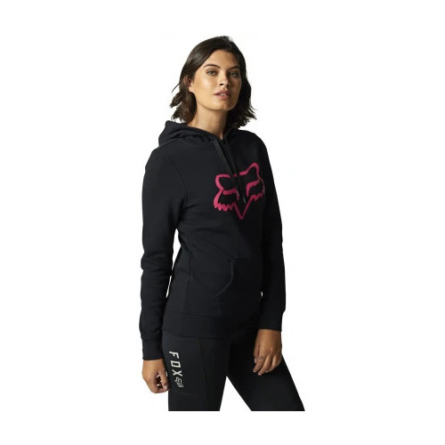 FOX BOUNDARY PULLOVER FLEECE [BLK/PNK]