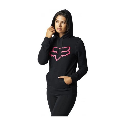 FOX BOUNDARY PULLOVER FLEECE [BLK/PNK]
