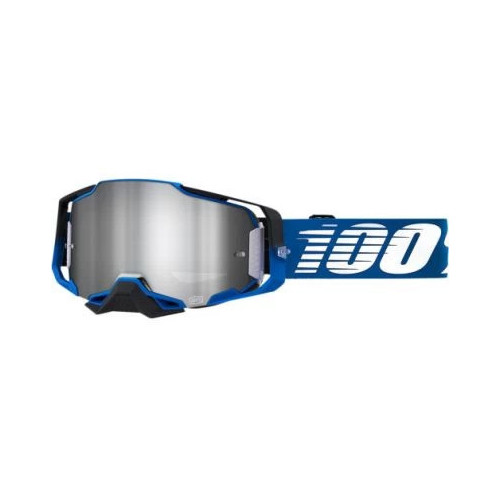 100% ARMEGA Goggle Rockchuck Flash Silver Lens