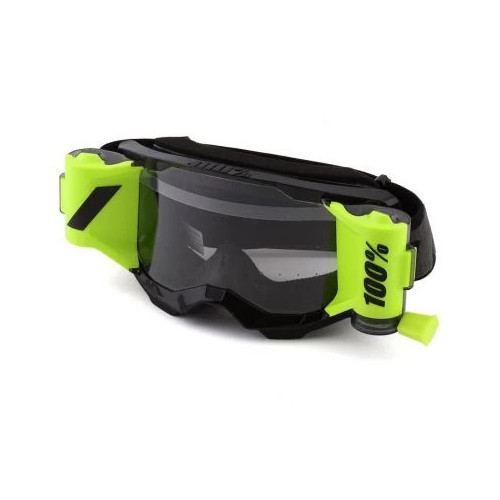 100% STRATA 2 Forecast Goggle Black Clear Lens