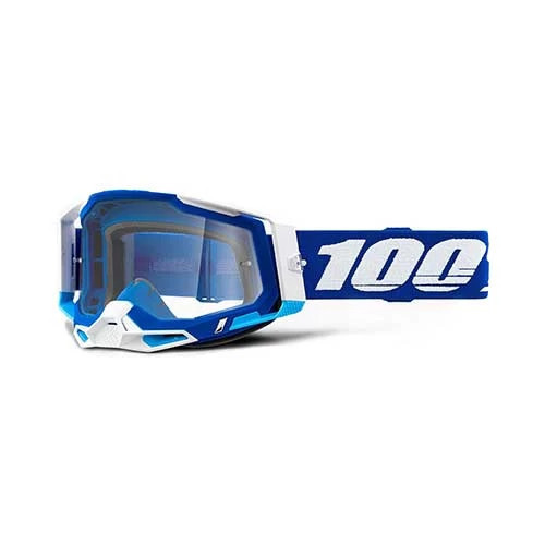 100% OCHELARI 100% RACECRAFT 2 BLue Clear Lens
