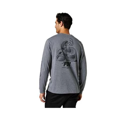 FOX TREAD LIGHTLY LS TECH TEE [HTR GRAPH] 2
