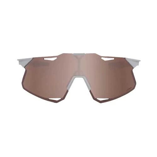 100% HYPERCRAFT - Matte Stone Grey - HiPER Crimson Silver Mirror Lens 2