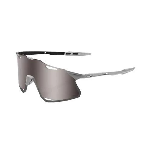 100% HYPERCRAFT - Matte Stone Grey - HiPER Silver Mirror Lens 2
