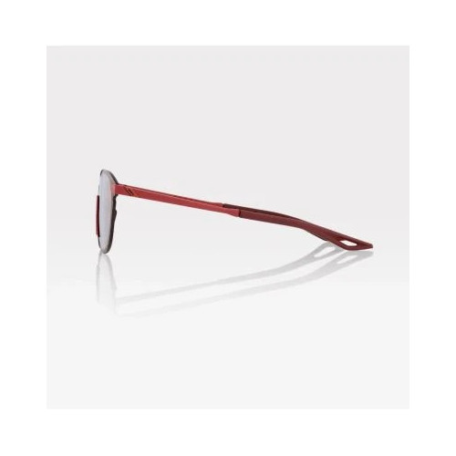 100% LEGERE ROUND - Soft Tact Crimson - HiPER Silver Mirror Lens