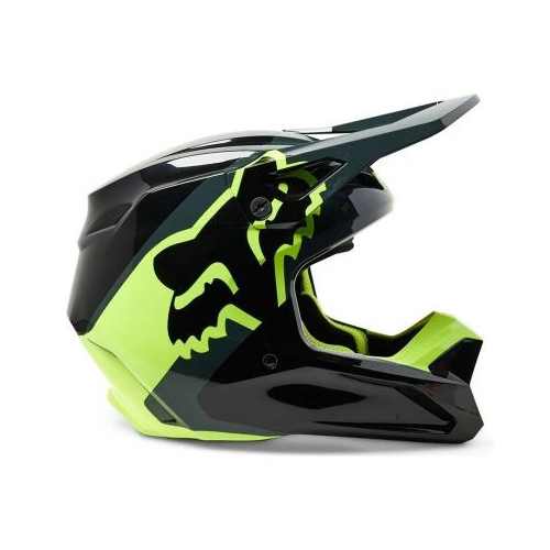 FOX MX V1 XPOZR HELMET DOT/ECE [BLK/GRY]