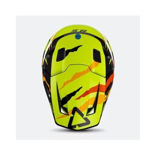 LEATT Helmet Kit Moto 8.5 V23 Citrus Tiger