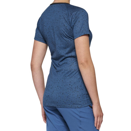 100% AIRMATIC Women?s Short Sleeve Jersey Slate Blue 2