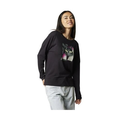 FOX DETONATE LS KNIT TOP [BLK]
