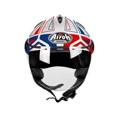 Casca Jet JT JTC18 Airoh Taglia L White / Red 2