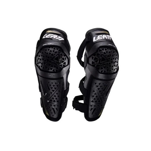 LEATT Knee & Shin Guard Dual Axis Pro Black