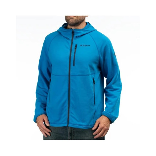 KLIM Highline Hoodie Imperial Blue - Dress Blues