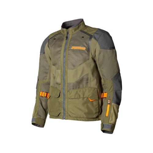 KLIM Baja S4 Jacket Petrol - Strike Orange