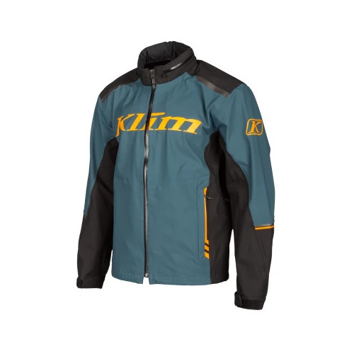 KLIM Enduro S4 Jacket Petrol - Strike Orange