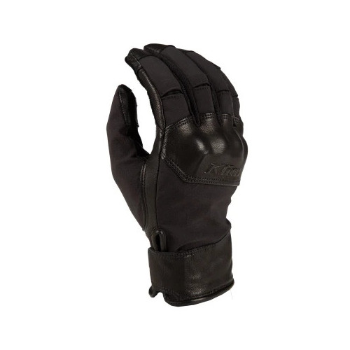 KLIM Marrakesh Black Textile/Leather Gloves
