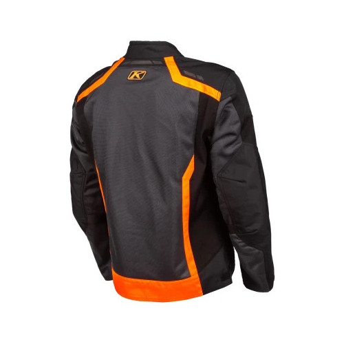 KLIM Induction Jacket Black - Strike Orange