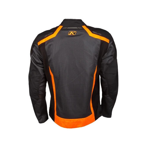 KLIM Induction Jacket Black - Strike Orange