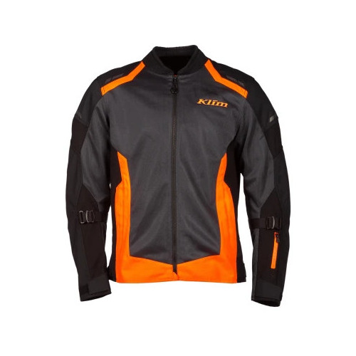 KLIM Induction Jacket Black - Strike Orange