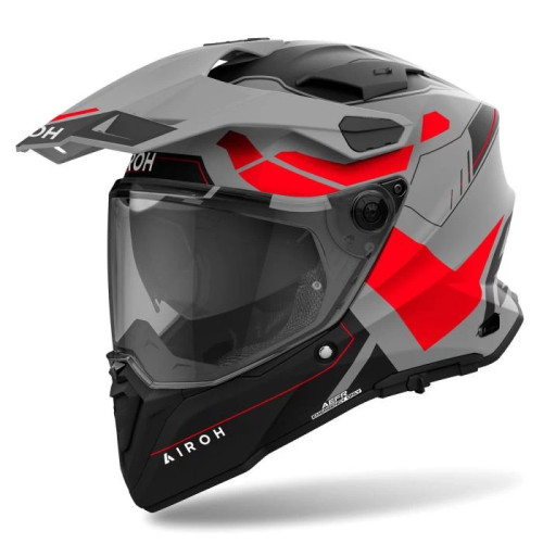 AIROH COMMANDER 2 REVEAL RED FLUO MATT