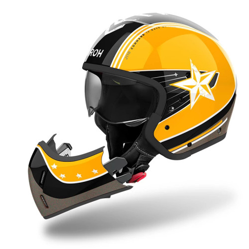 AIROH J 110 COMMAND YELLOW GLOSS 2