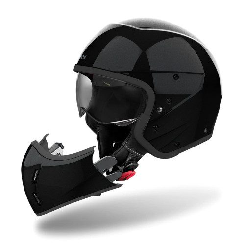 AIROH J 110 COLOR BLACK GLITTER 2