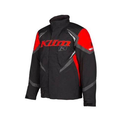 KLIM Keweenaw Jacket Black - High Risk Red