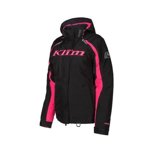 KLIM Flare Jacket Black - Knockout Pink