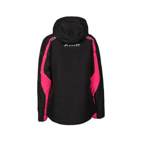 KLIM Flare Jacket Black - Knockout Pink