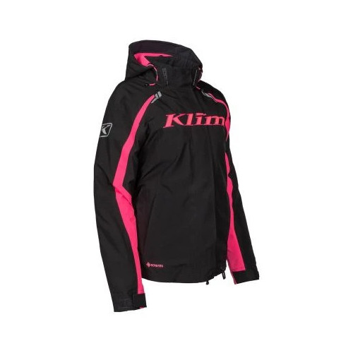 KLIM Flare Jacket Black - Knockout Pink