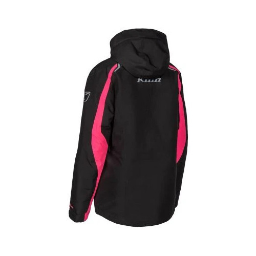 KLIM Flare Jacket Black - Knockout Pink