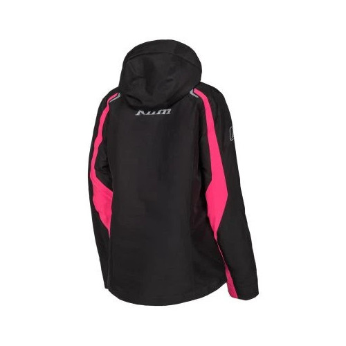 KLIM Flare Jacket Black - Knockout Pink