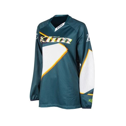 KLIM Women's XC Lite Jersey Shattered Petrol