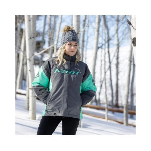 KLIM Spark Jacket Asphalt - Wintermint