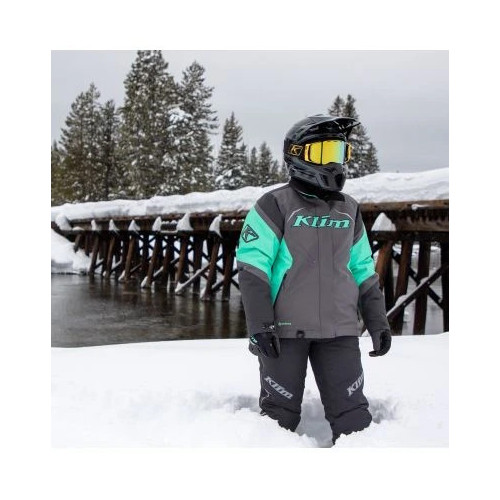 KLIM Spark Jacket Asphalt - Wintermint