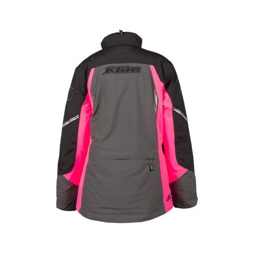 KLIM Strata Jacket Asphalt - Knockout Pink