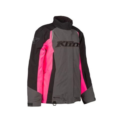 KLIM Strata Jacket Asphalt - Knockout Pink