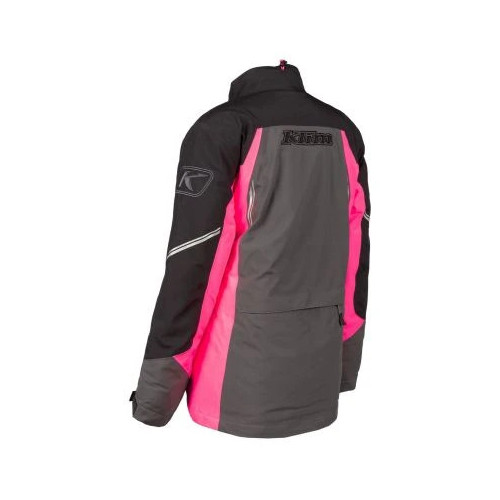 KLIM Strata Jacket Asphalt - Knockout Pink