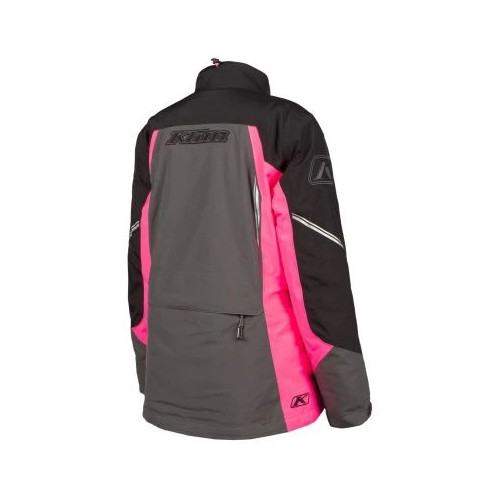 KLIM Strata Jacket Asphalt - Knockout Pink