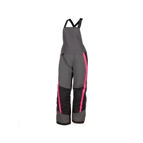 KLIM Strata Bib Asphalt - Knockout Pink